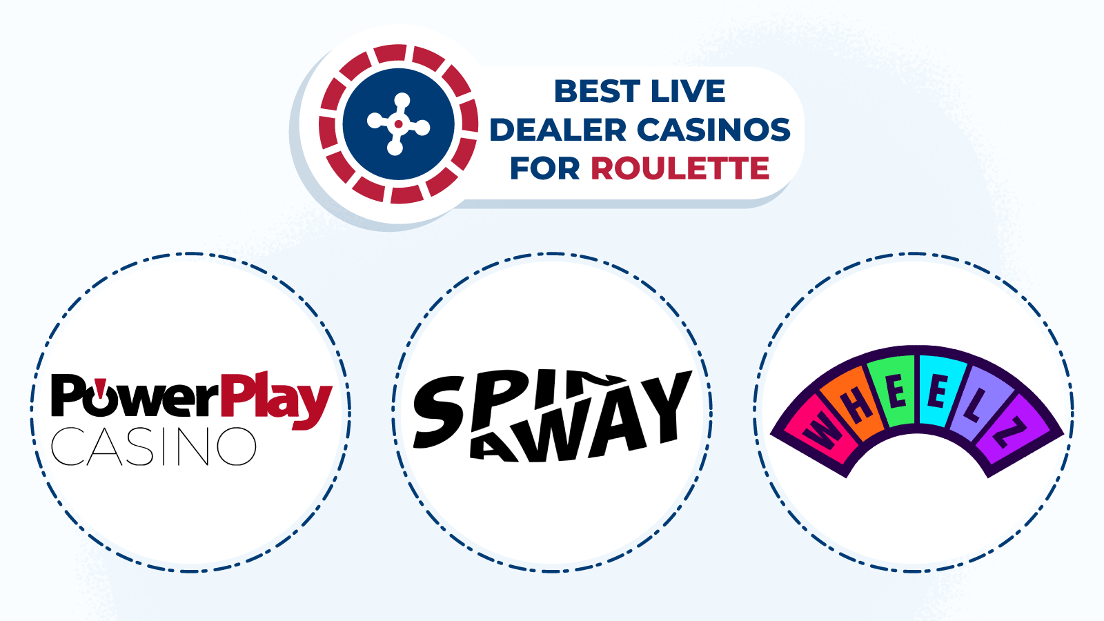Best live dealer casinos for Roulette